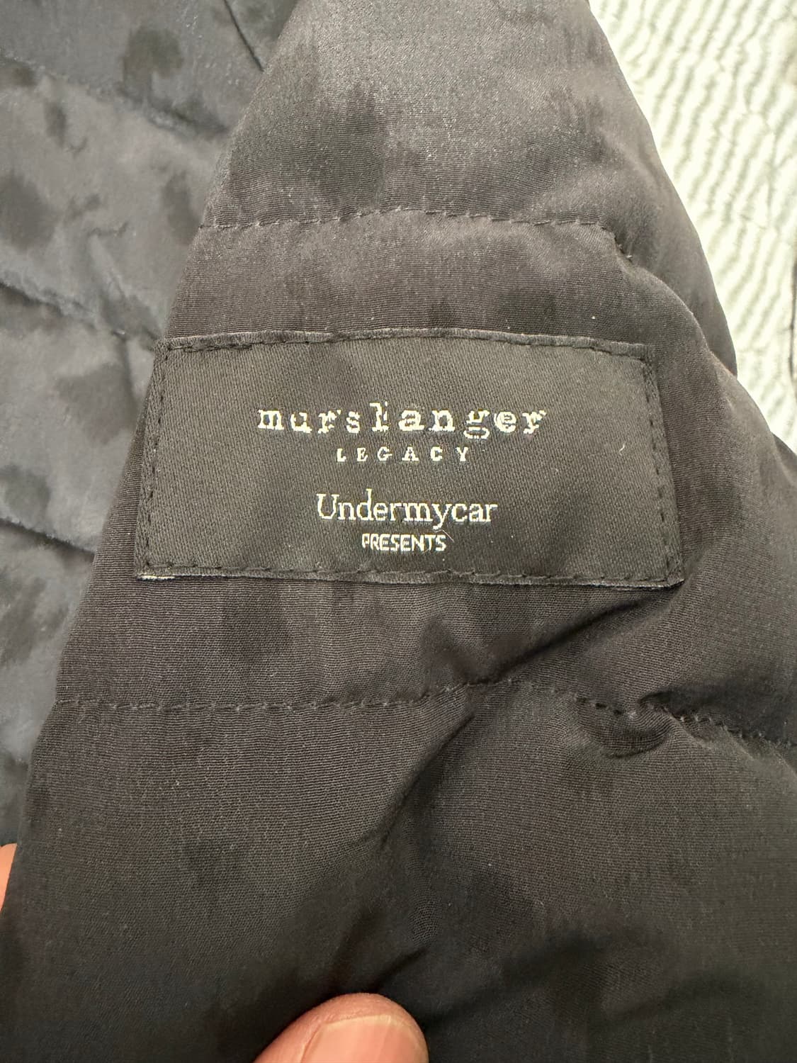 (1) 언더마이카 murslanger 슬림 푸퍼 팬텀 블략 상품이미지3