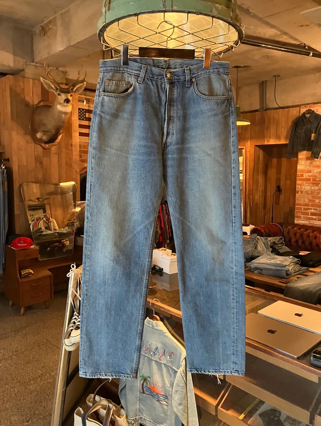 90s USA 빈티지 리바이스 501 데님 팬츠 상품이미지1