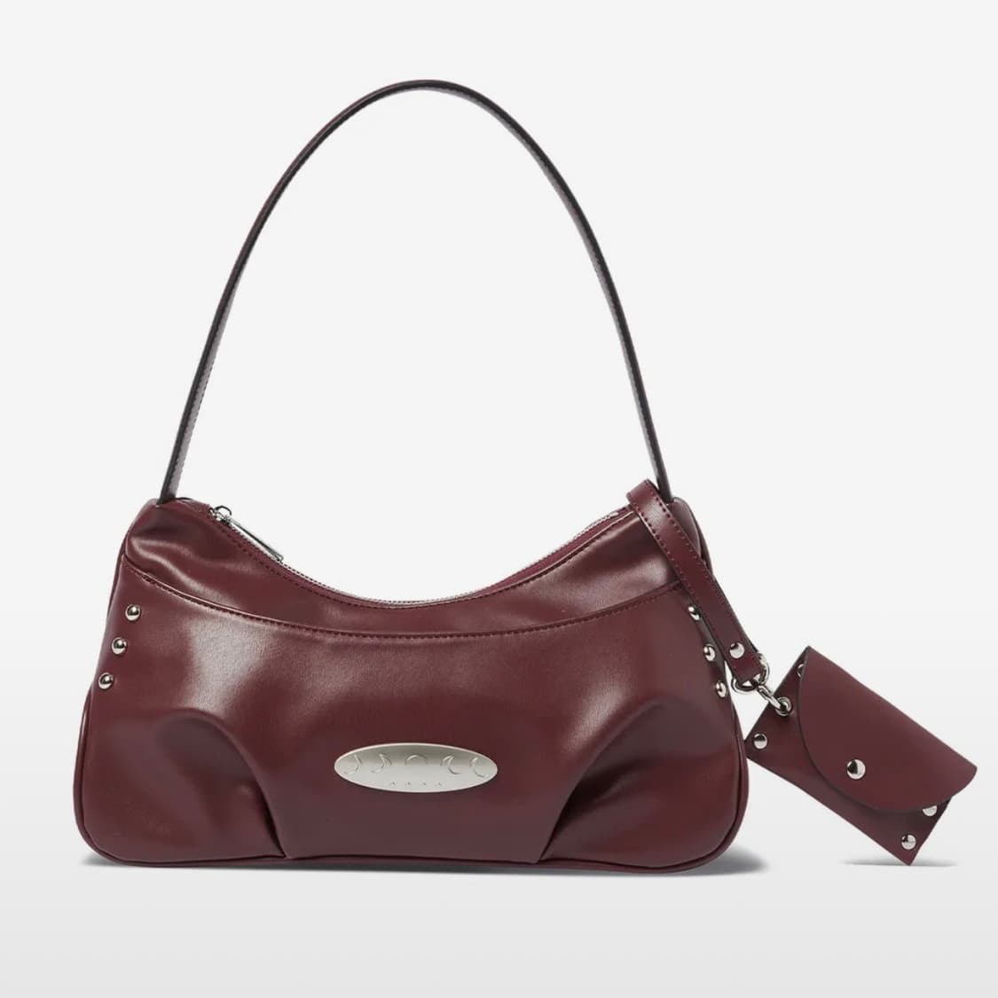 엔와이엑스엑스 P.O.M 호보 백 버건디 상품이미지1