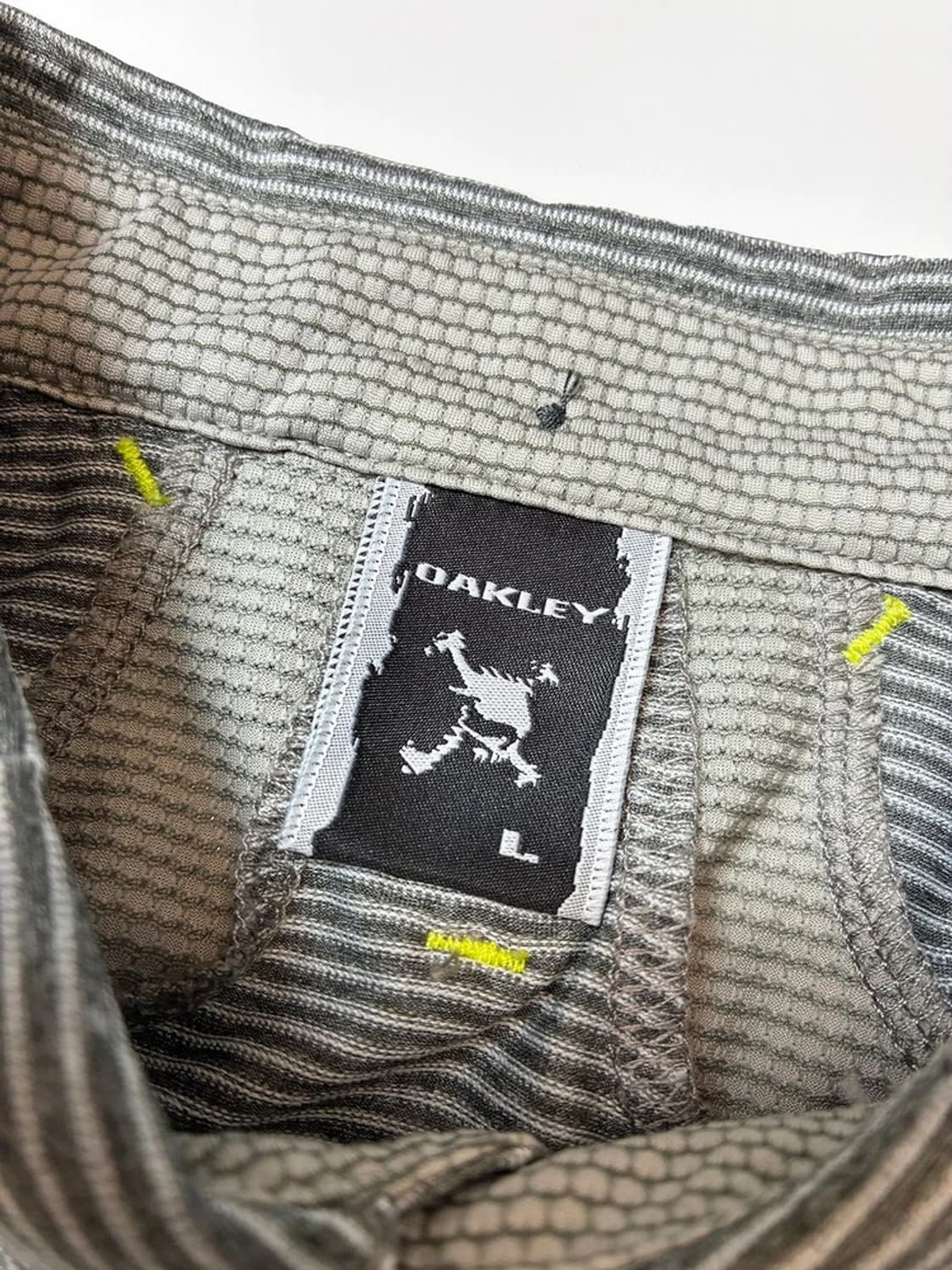 오클리 스트라이프 기능성 카라 반팔 티셔츠 PN9588 상품이미지6