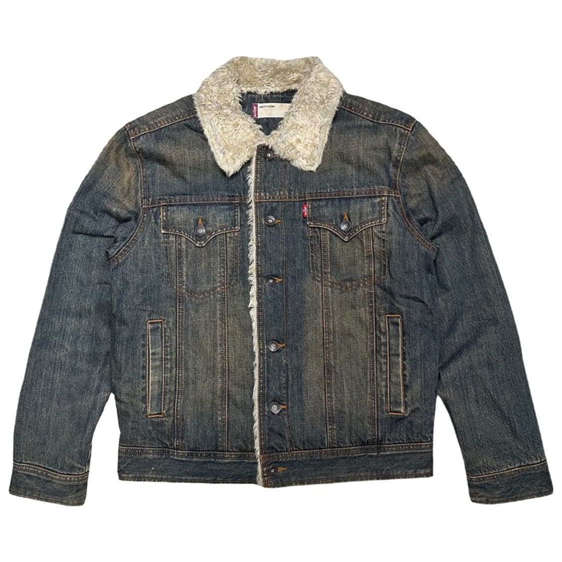 리바이스 쉐르파 안감 데님 트리거 재킷 M 95 상품이미지1