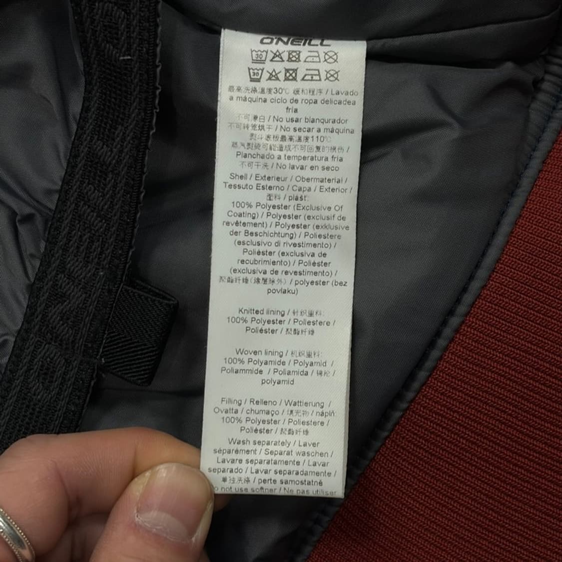 오닐 배색 스노우보드 점퍼 v1786 상품이미지8