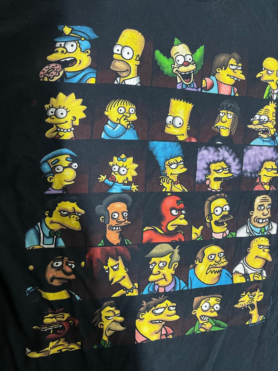 10s 심슨 빈티지 티셔츠 xl 상품이미지3