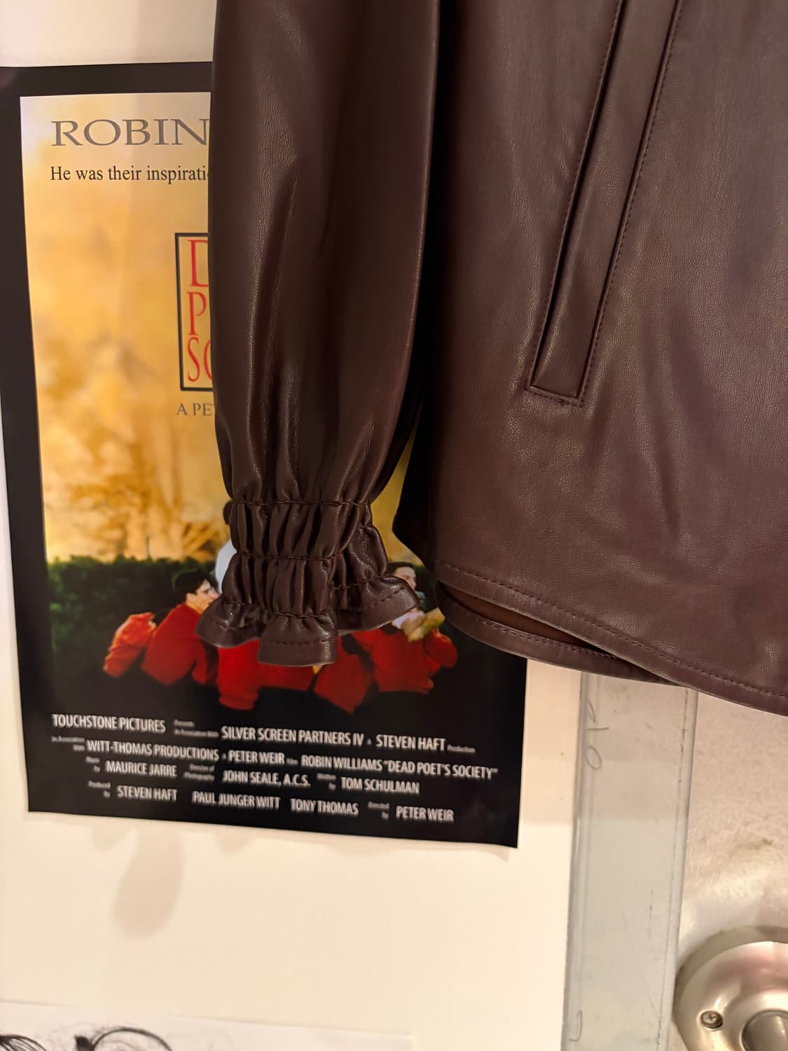 라삐아프 레더 셔츠자켓 상품이미지2