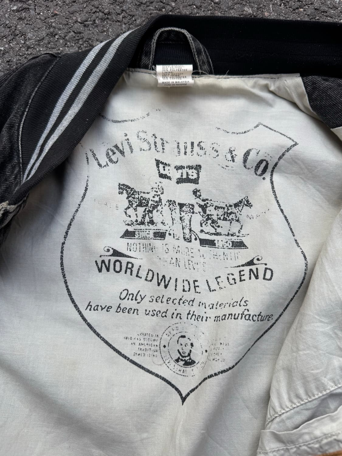 리바이스 데님 바시티자켓 상품이미지5