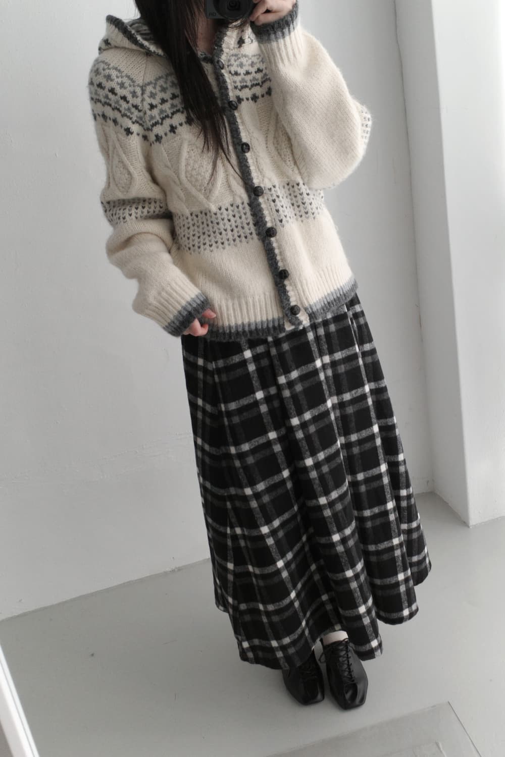 nordic hood cardigun  상품이미지6