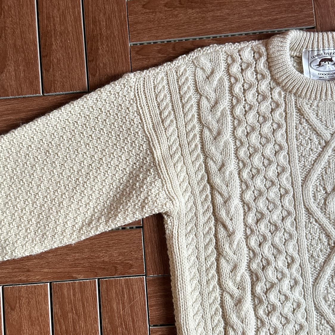 West highland woollens fisherman knit 상품이미지4