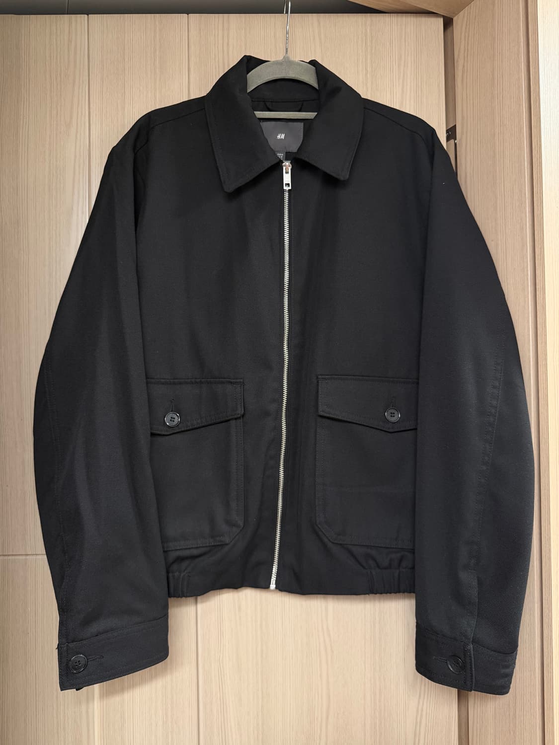 H&M 블랙 집업 자켓 상품이미지3