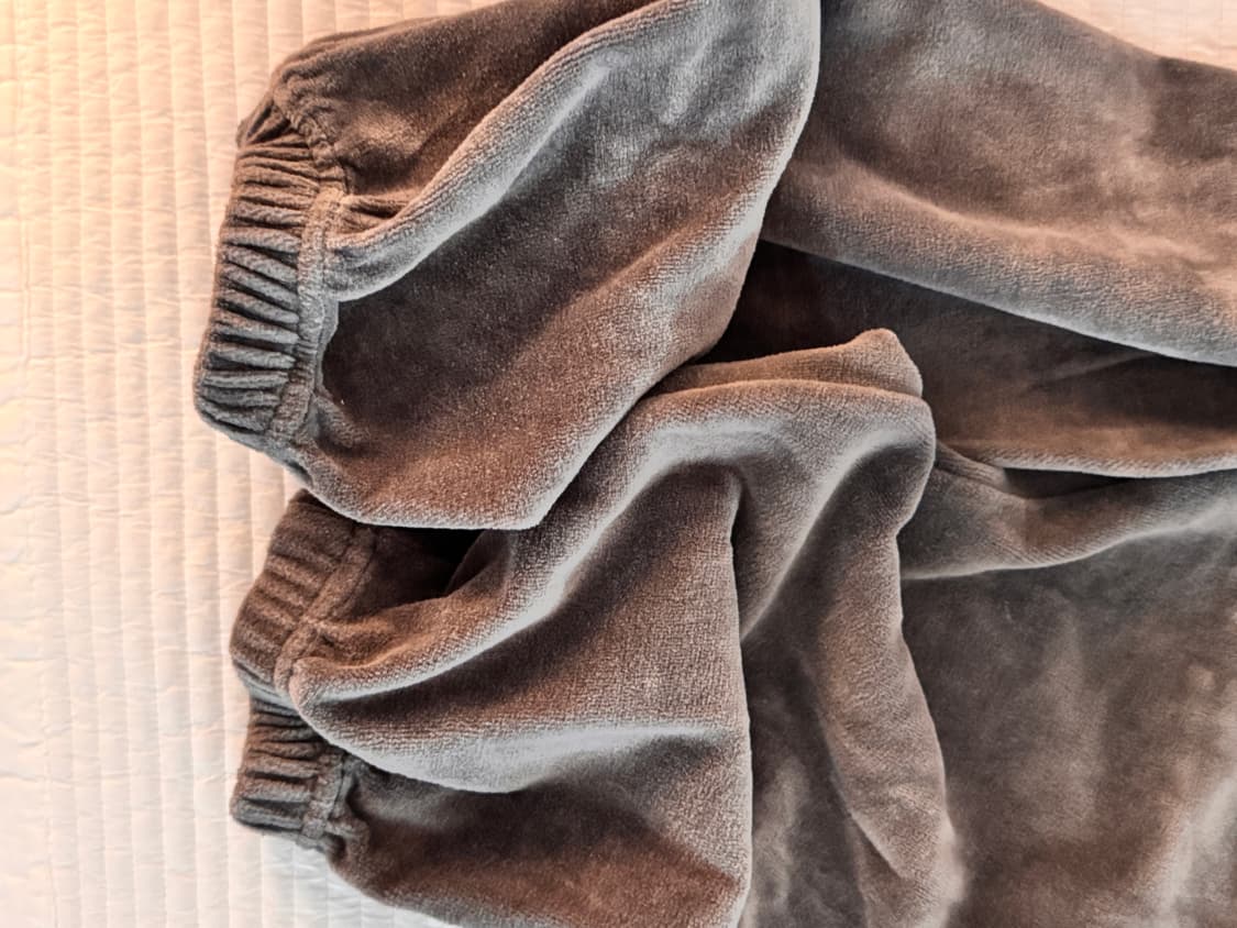 헤리티지플로스 벨루어 와펜 조거팬츠 그레이 상품이미지7