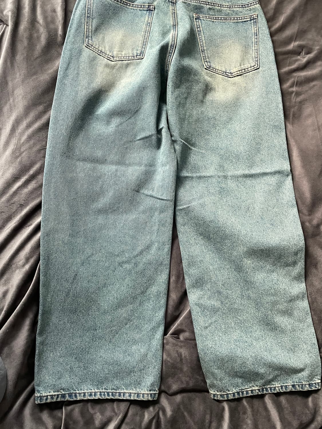 OURDAYZ 리버티 와이드 데님 L 러스티 블루 택포함 새상품 상품이미지5