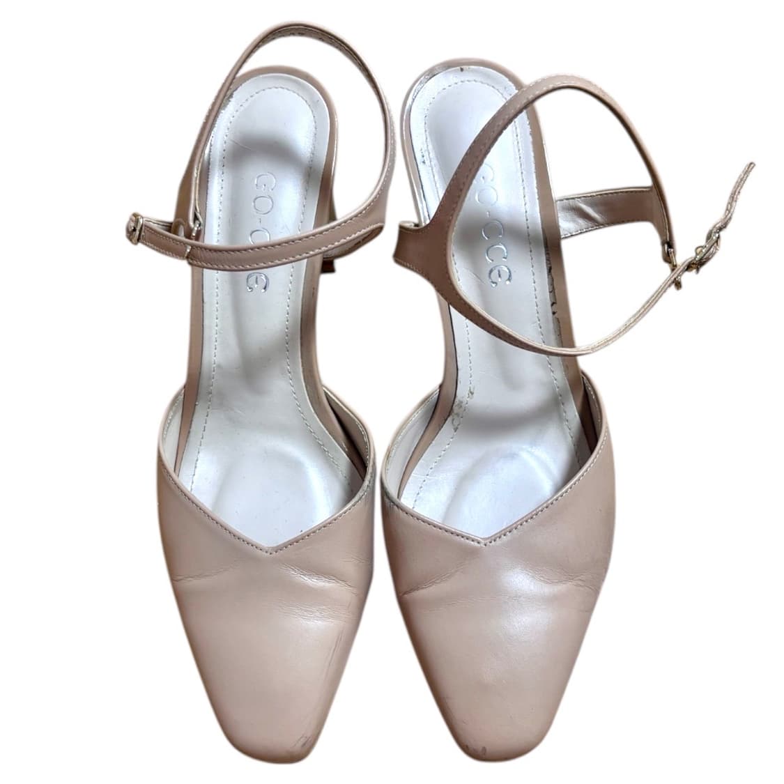 [240] 고세 GO CCE 누드톤 스트랩 미들힐  상품이미지1