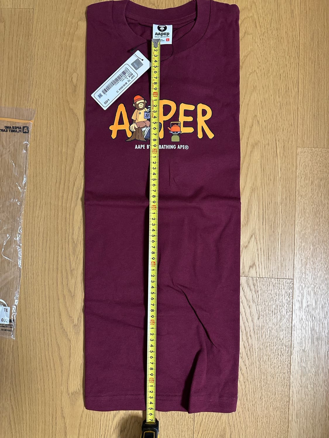 AAPE BY *A BATHING APE® 캠핑 에이퍼(AAPER) 티 상품이미지4