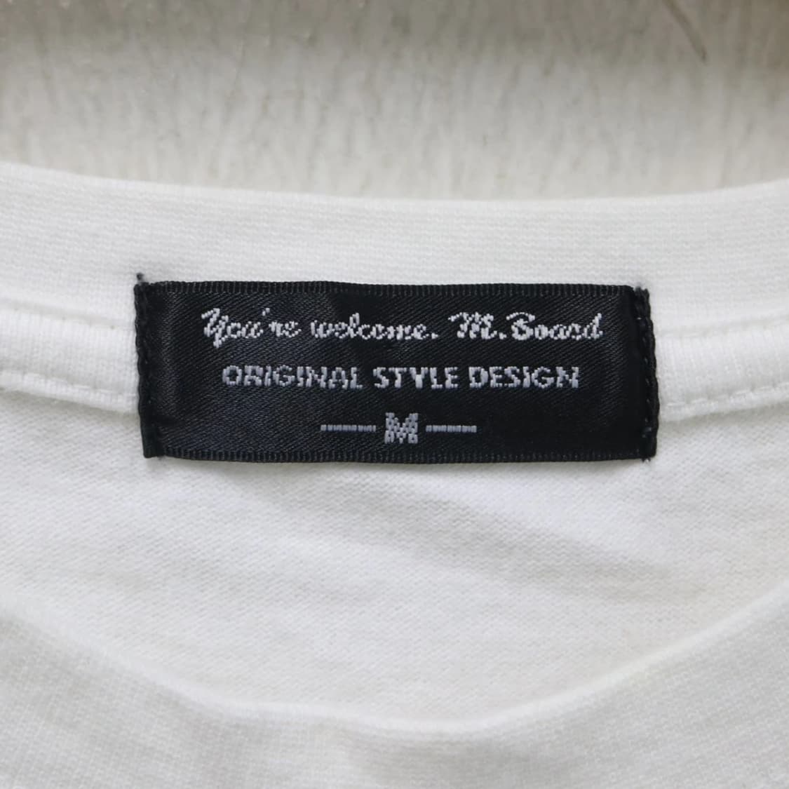 M.BOARD Y2K 레터링 긴팔 티셔츠 63214 상품이미지9
