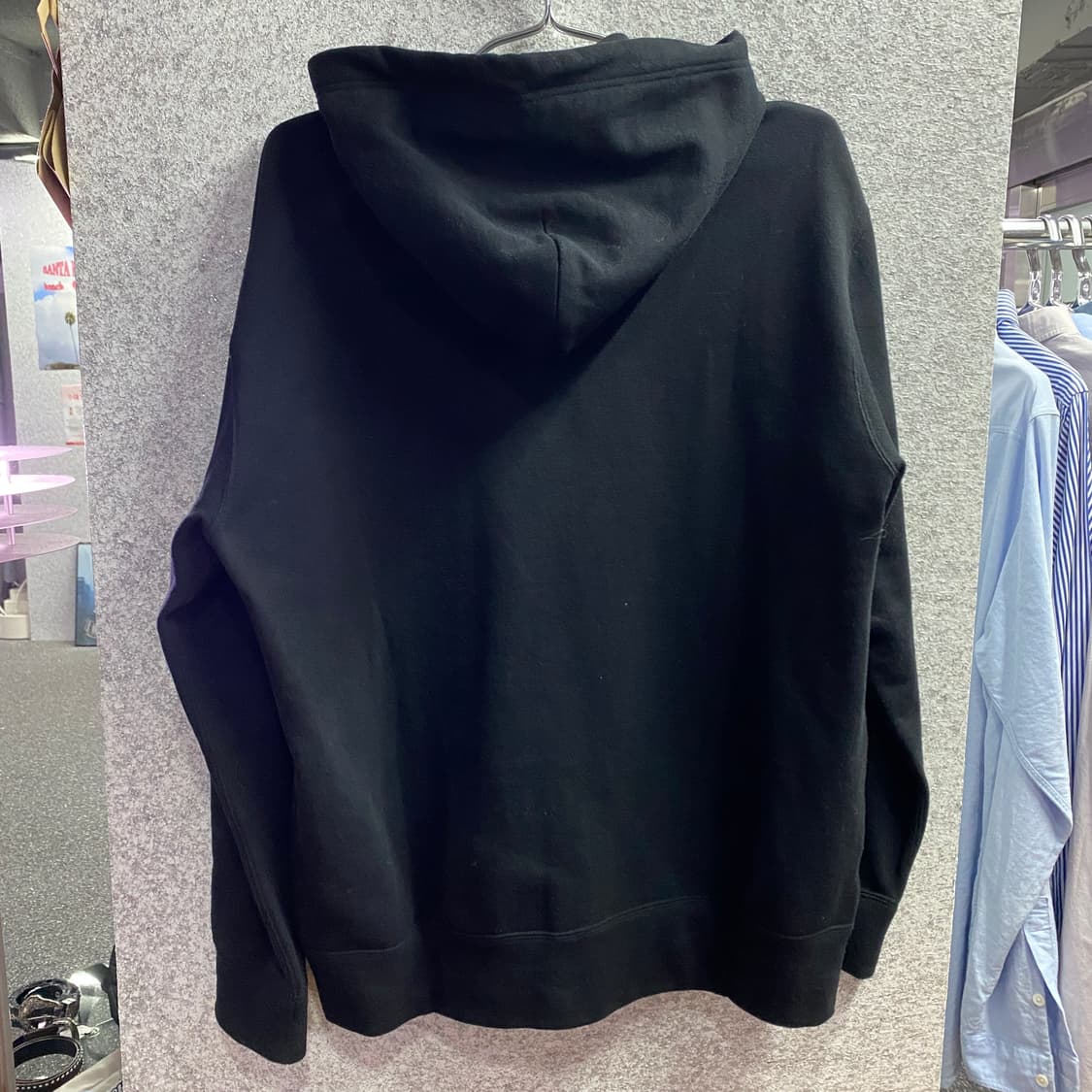 꼼데가르송 더블와펜 블랙 후드 집업 B3735 상품이미지5