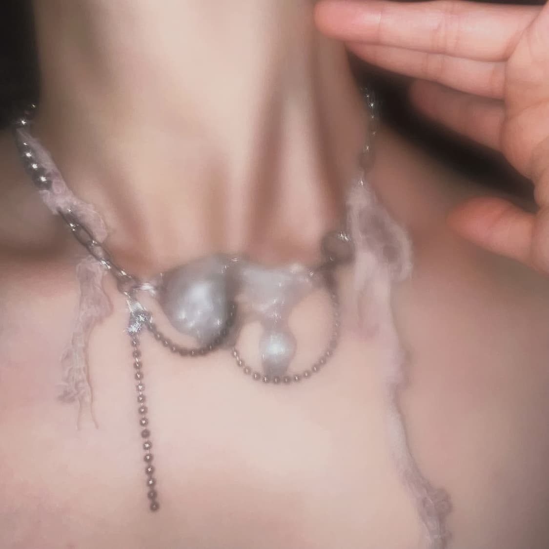 Unowned stone necklace 003 상품이미지1