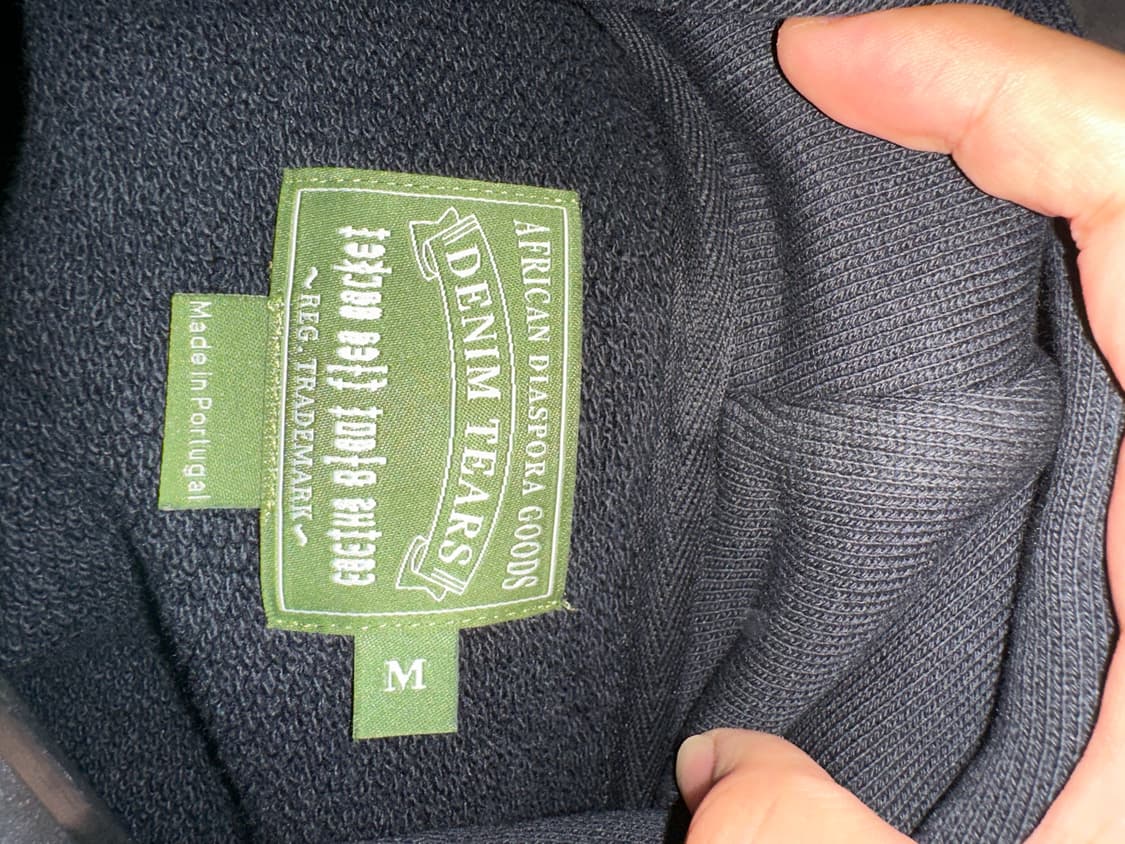 (데님티어스) (CPFM 후드티) (M) 상품이미지3