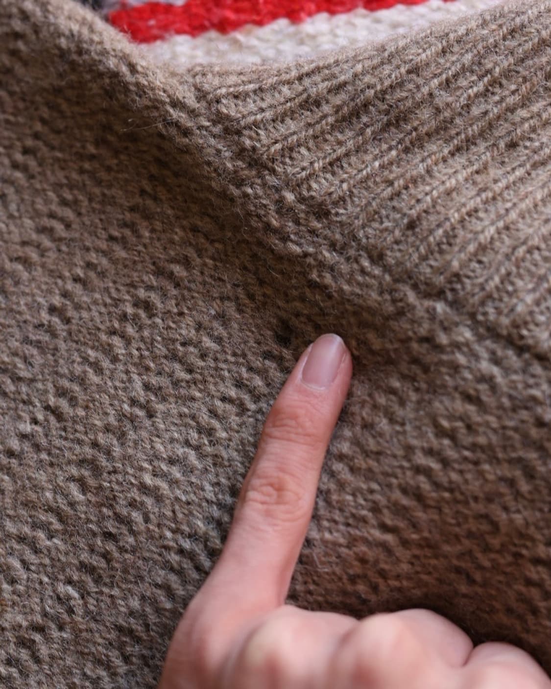 엘엘빈 80s 풀 집업 드라이버 울 니트 가디건 상품이미지8