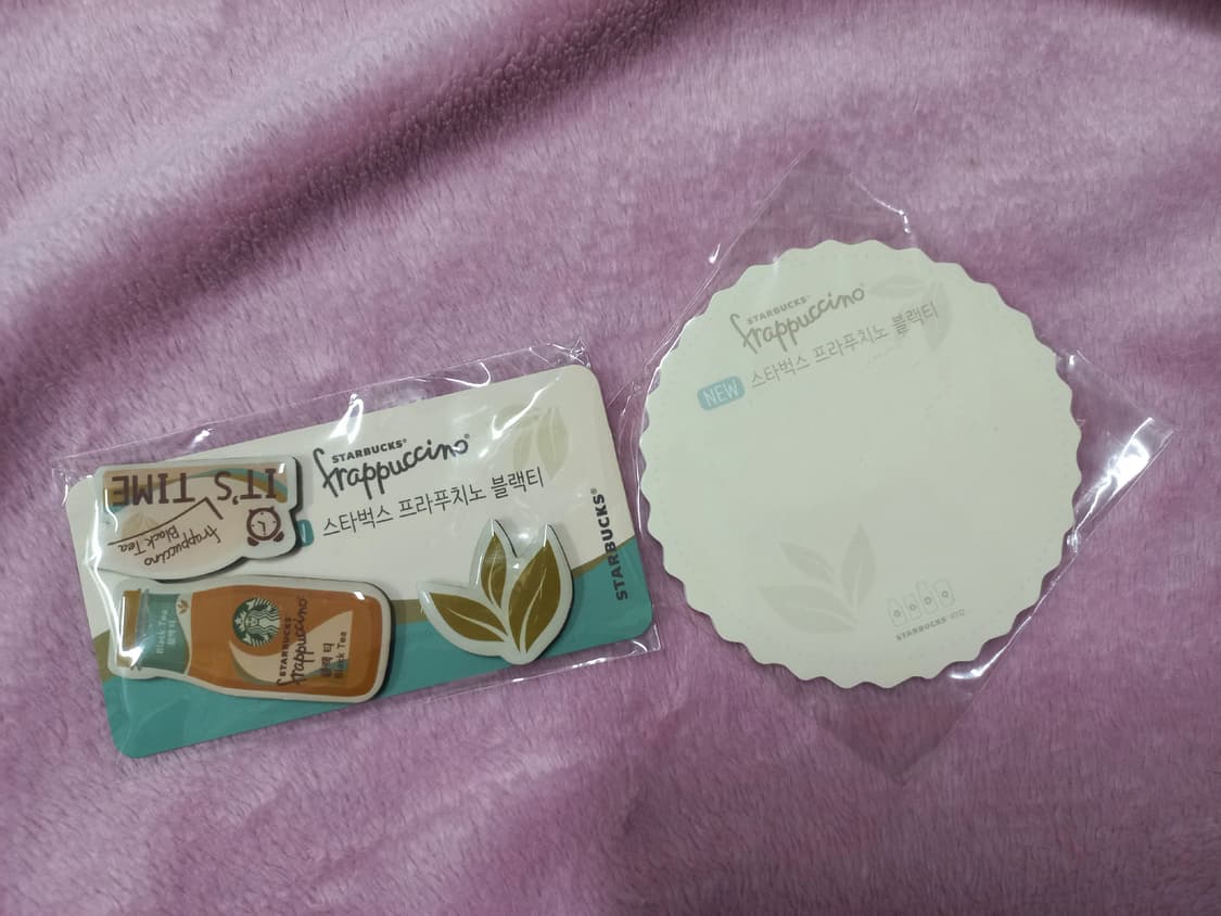 스타벅스 마그넷 + 메모지 상품이미지1