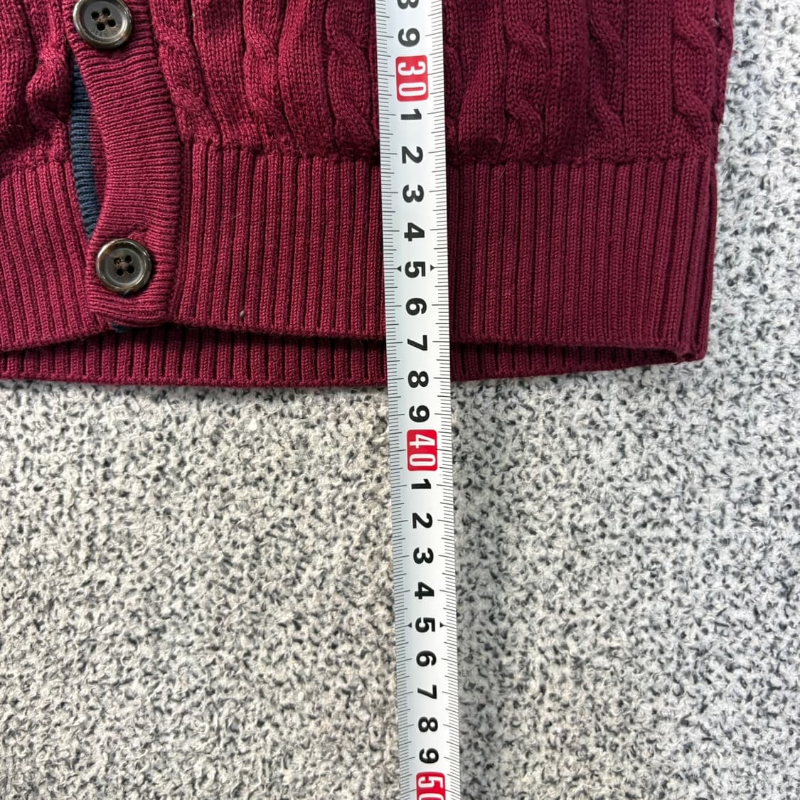 105 빈폴 키즈 케이블 니트 가디건 0325J 상품이미지6