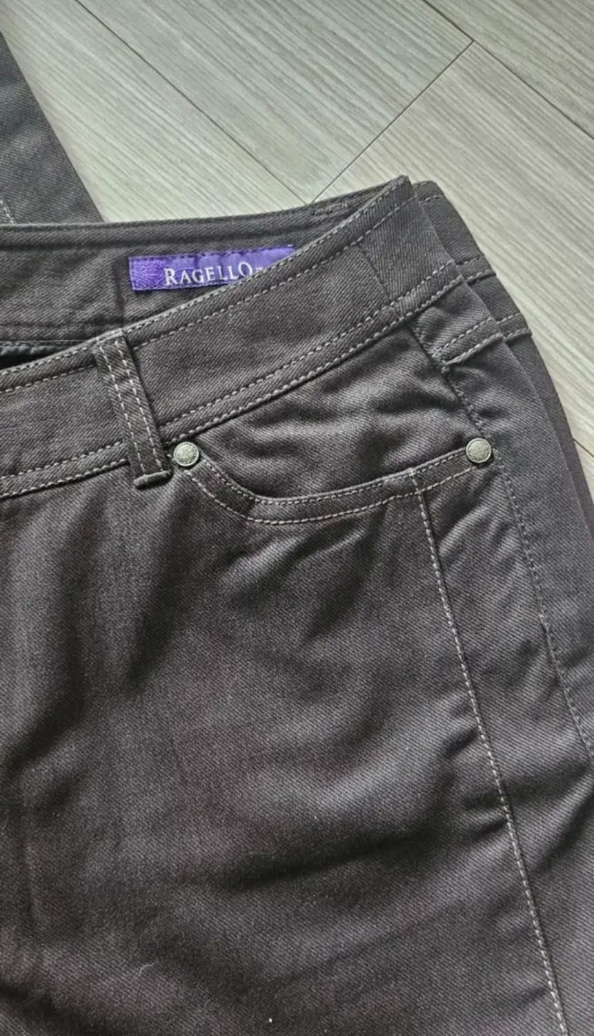 (새상품 원가 15만원) 다크브라운 부츠컷 청바지 골반볼륨 66 L 상품이미지8