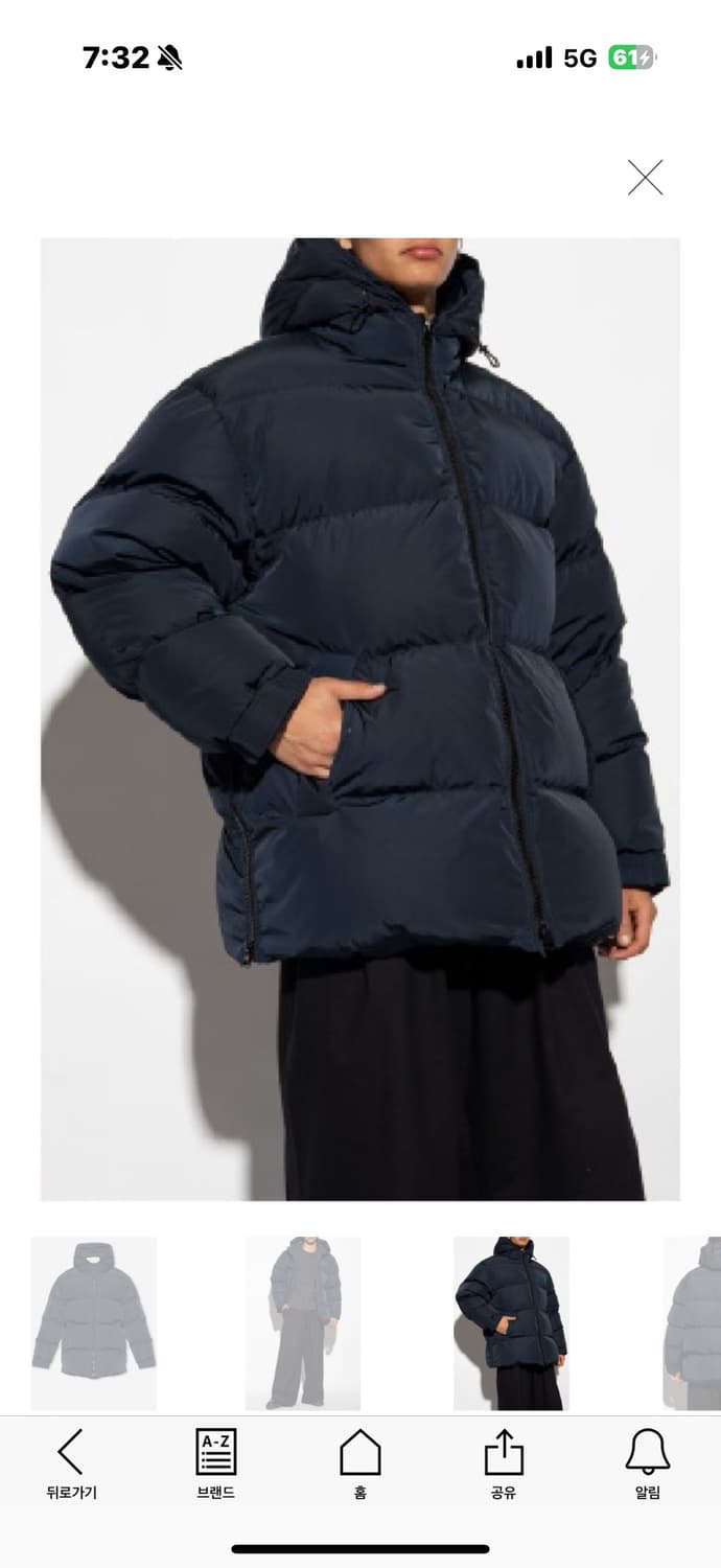 드리스반노튼 패딩 L 상품이미지3