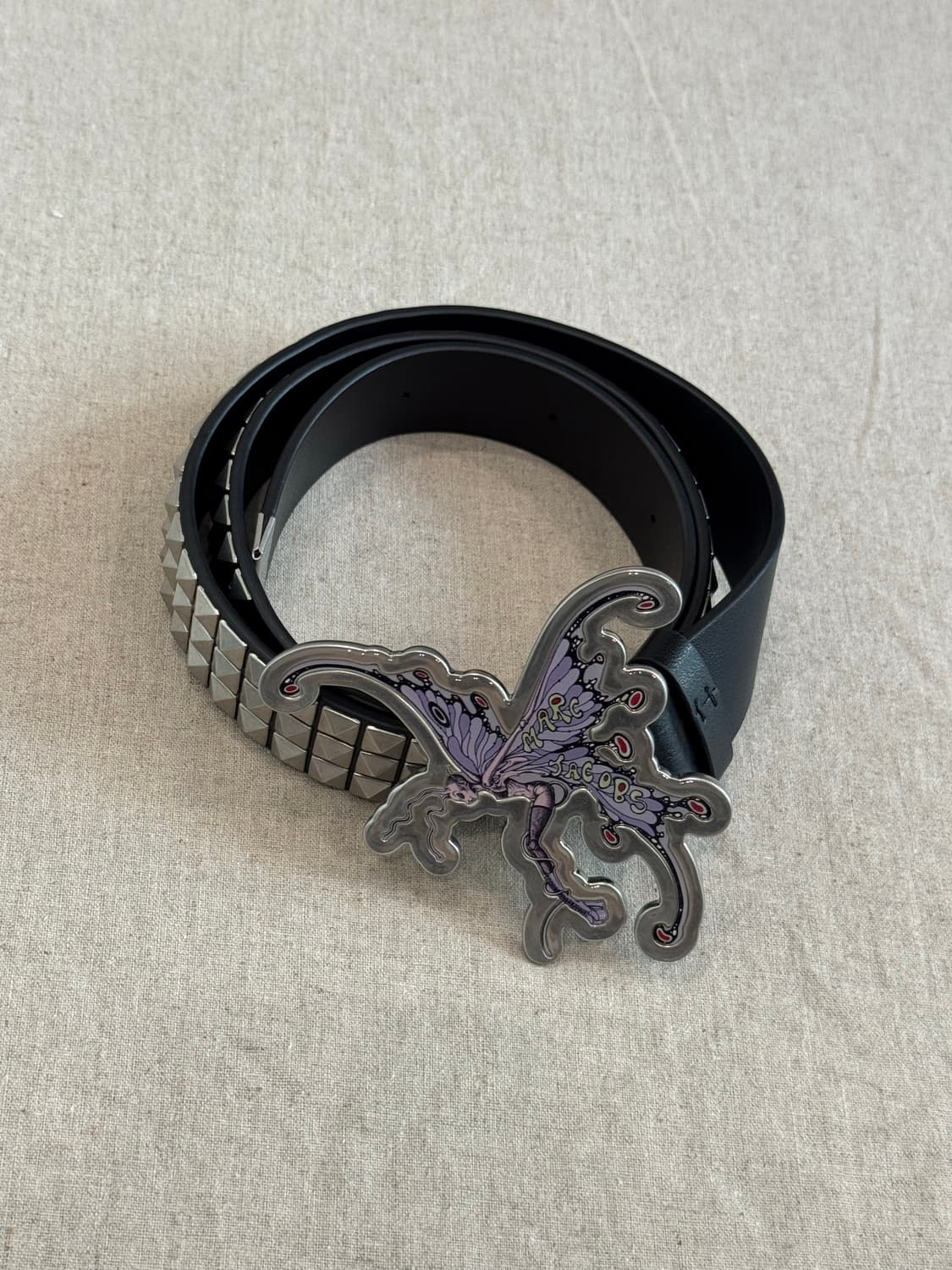 헤븐 바이 마크제이콥스 스터드 캐릭터 레더 벨트 상품이미지6