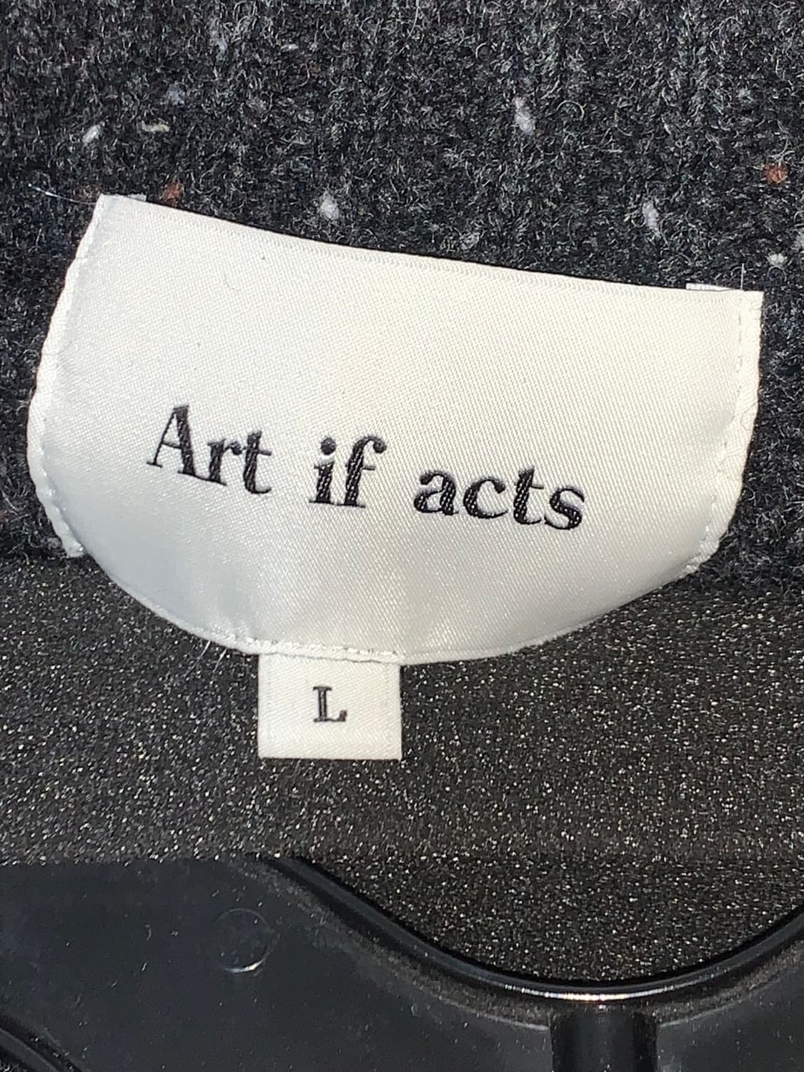 아트이프액츠 피셔맨케이블 가디건L 차콜 상품이미지3