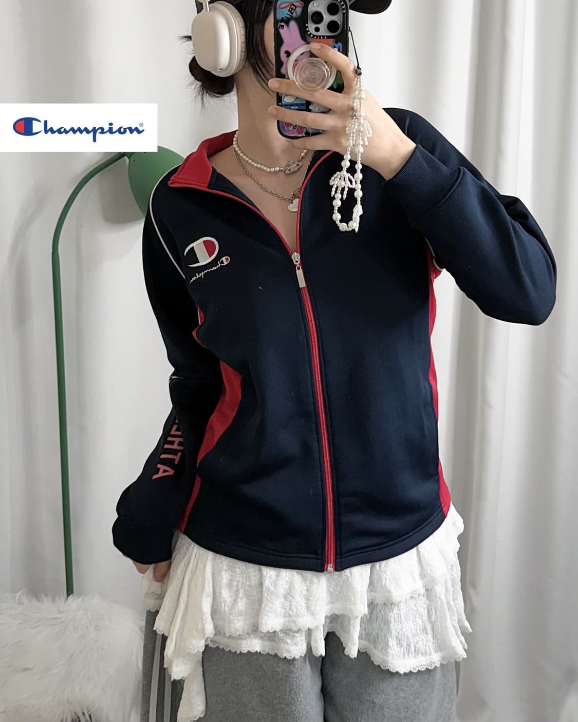 챔피온 네이비 & 레드 져지 상품이미지1