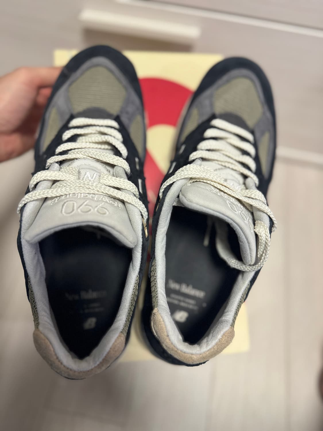 뉴발란스 990v2 메이드 인 USA 블랙 트루 카모 상품이미지6