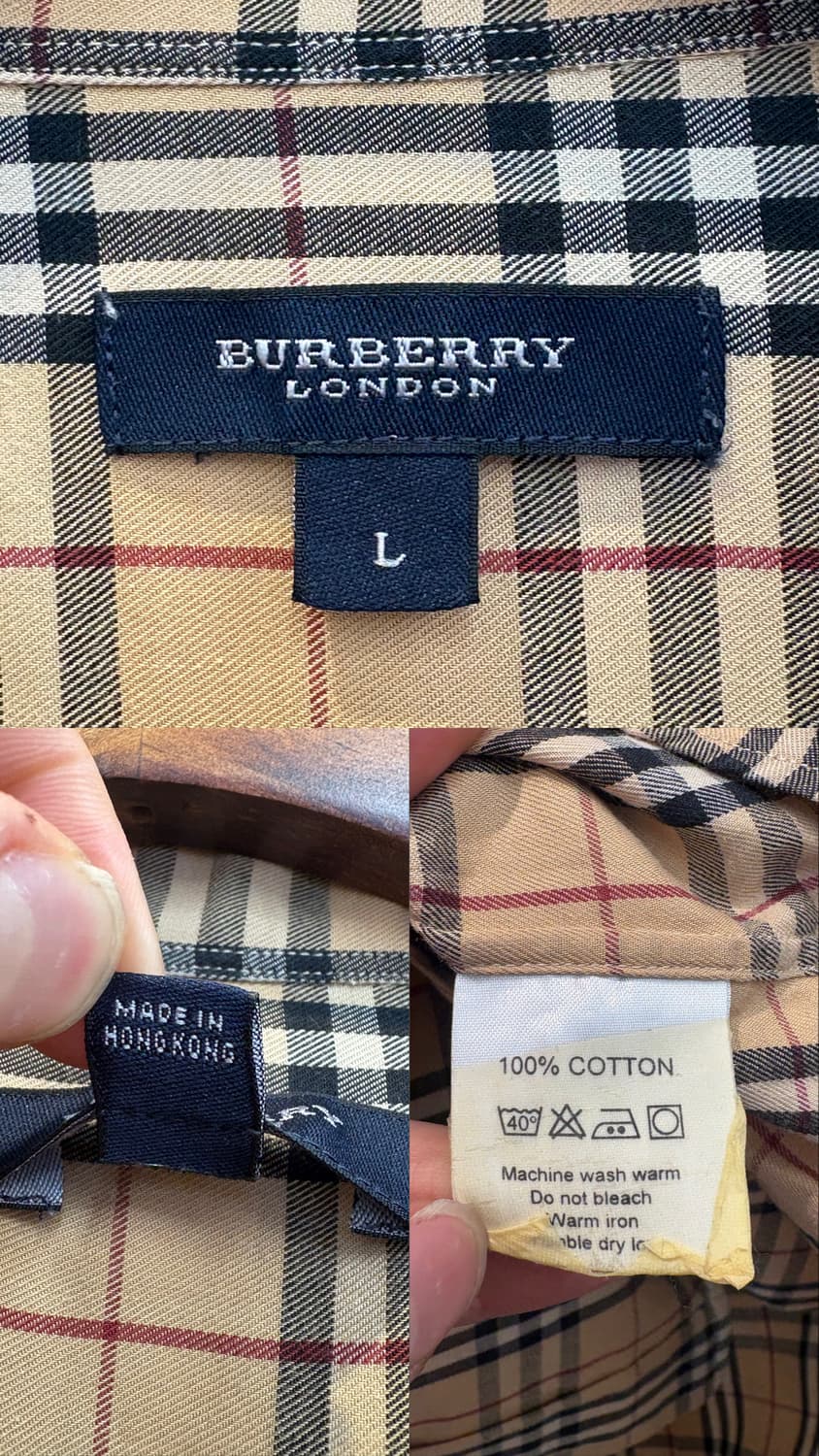 버버리 노바 체크 셔츠 상품이미지10