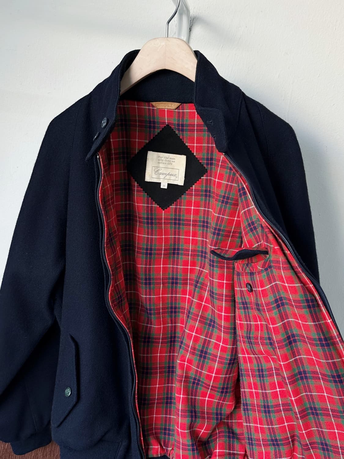 Melton wool harrington Jacket 상품이미지1