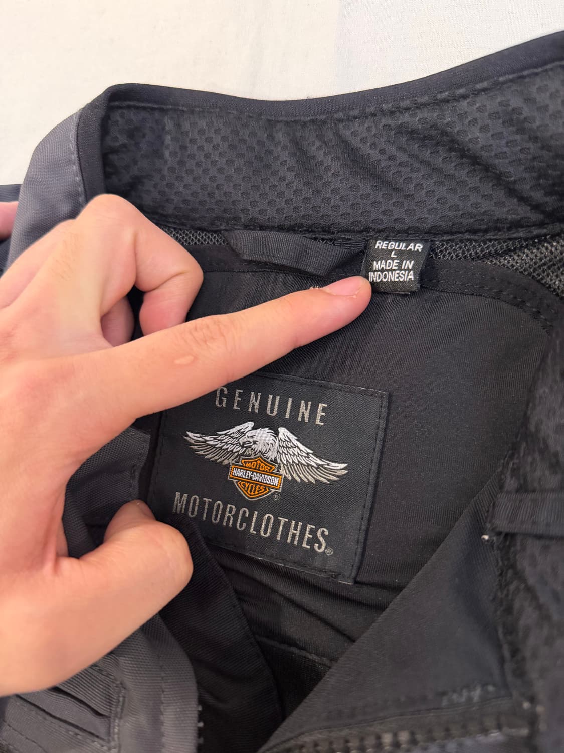 할리데이비슨 스위치백 라이딩 자켓 블랙 차콜 상품이미지7