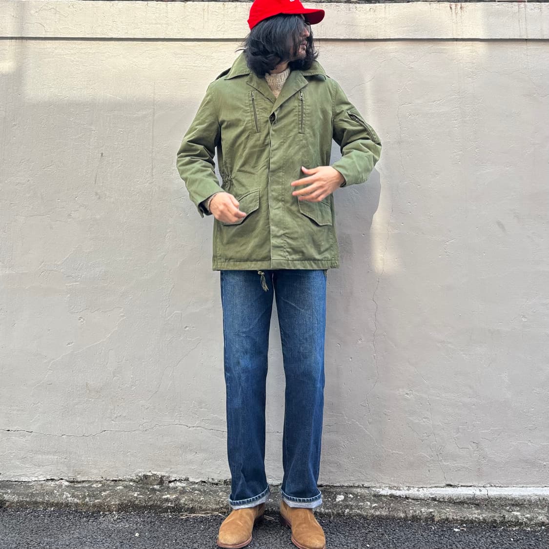 80년대 스페인 m86 컴뱃 자켓 상품이미지10