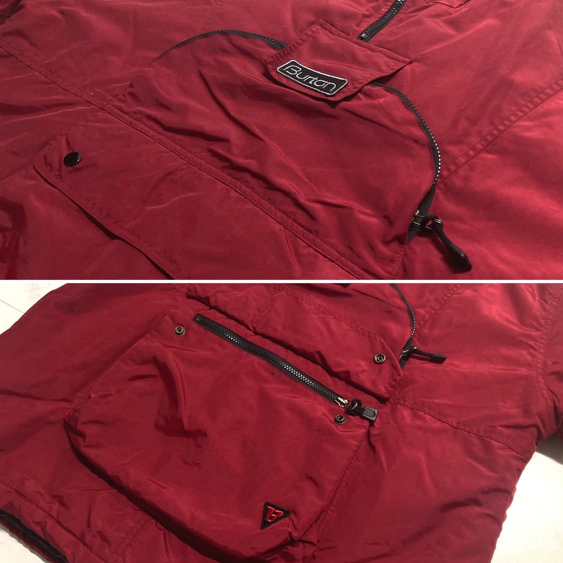 90-00s 버튼 Burton 아노락 스노우보드 자켓 100-105 상품이미지5