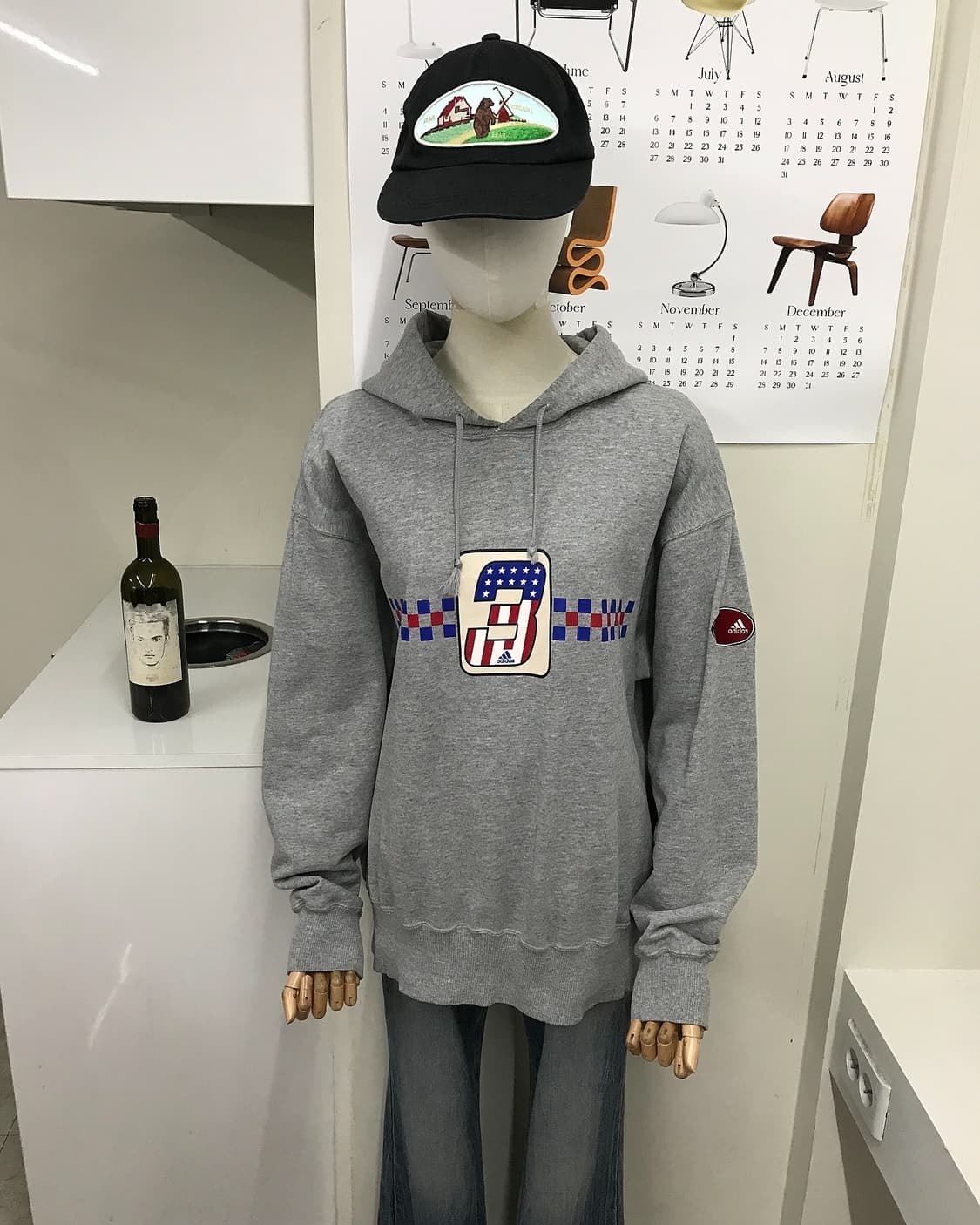 아디다스 00s 빈티지 후드티 상품이미지6