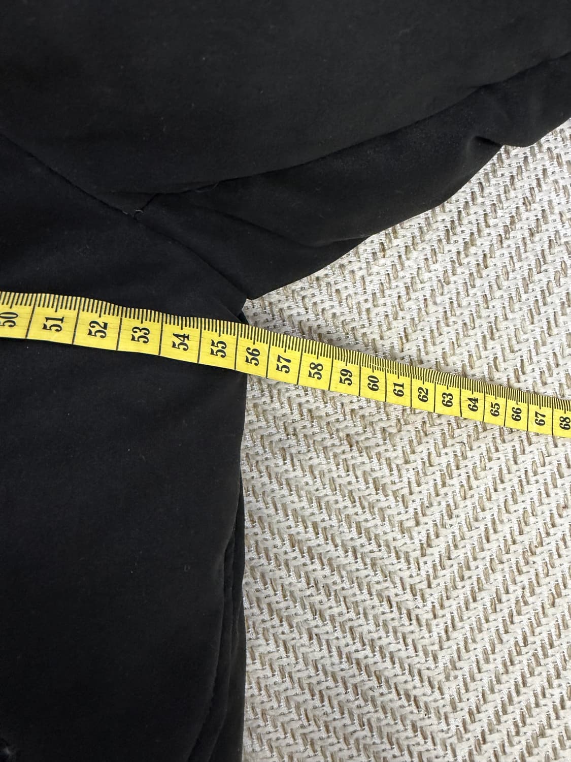 정품) 시스템옴므 한섬 블랙 봄버 구스패딩 자켓 95 상품이미지8