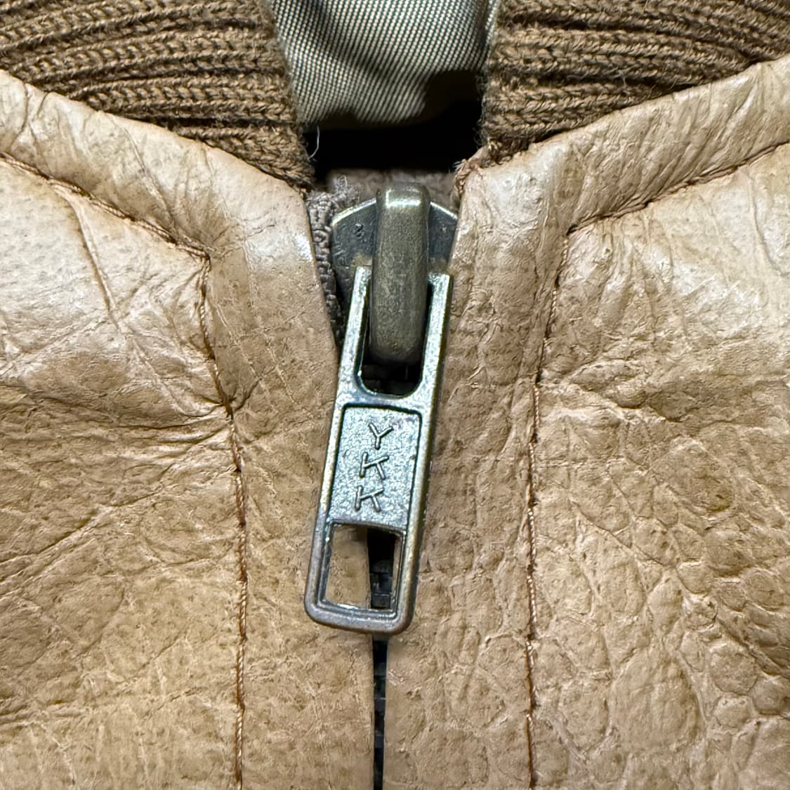 [정품] winchester 브라운 가죽 봄버 자켓 b10 상품이미지6