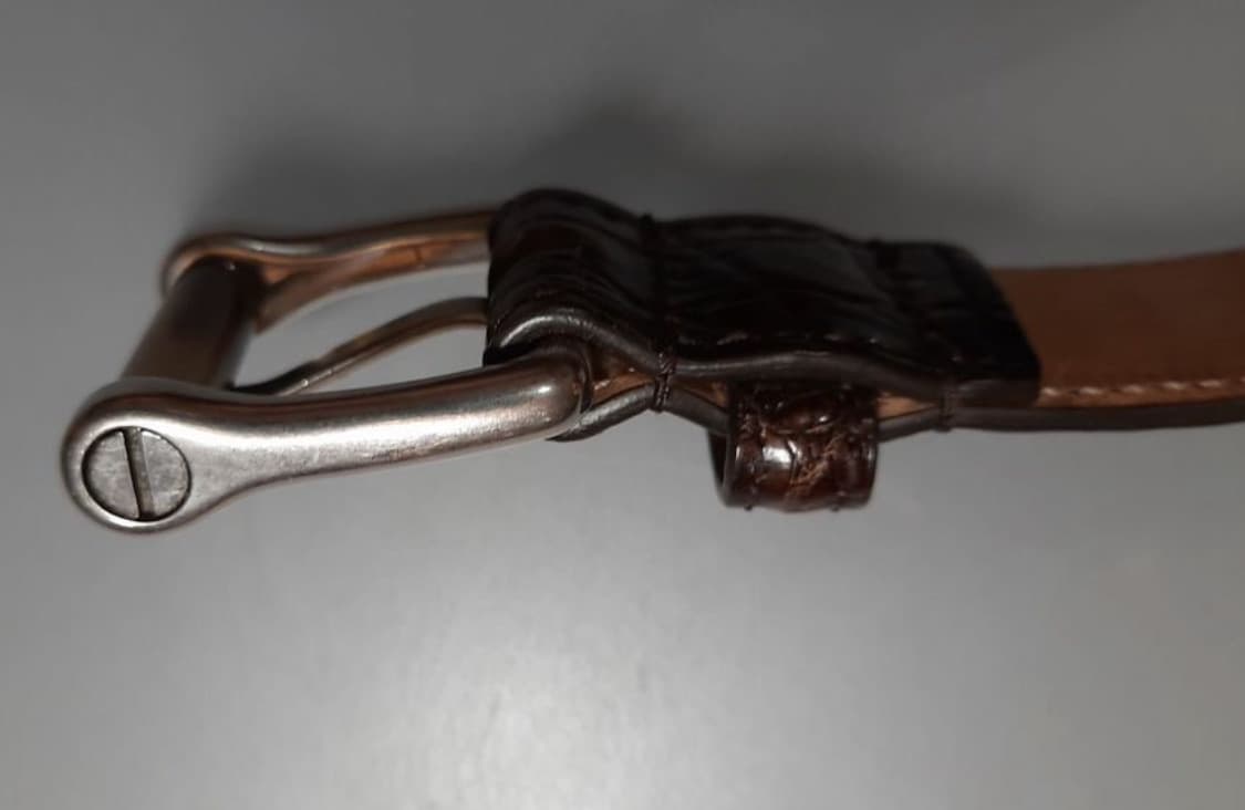 GUCCI 구찌(크로커다일 스킨-악어가죽)95 사이즈-해외발송 상품이미지3