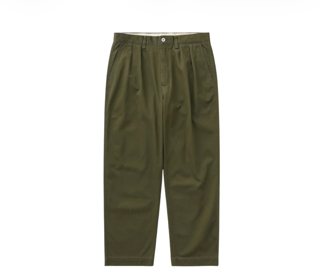 [S] 카키스 커먼 팬츠 올리브 새상품 상품이미지1