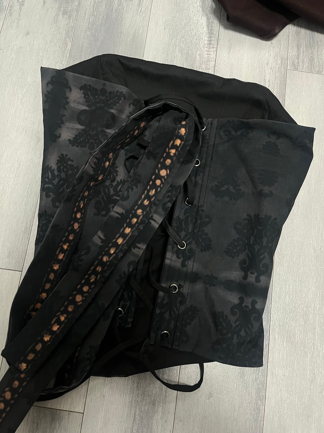 달링유어베드 코르셋 탑 + 스카프  상품이미지7