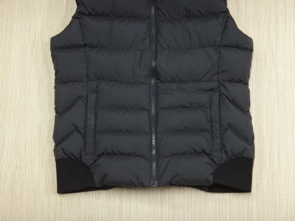 (95) 헤지스 골프 여성 라쿤후드 구스 패딩 베스트 상품이미지6