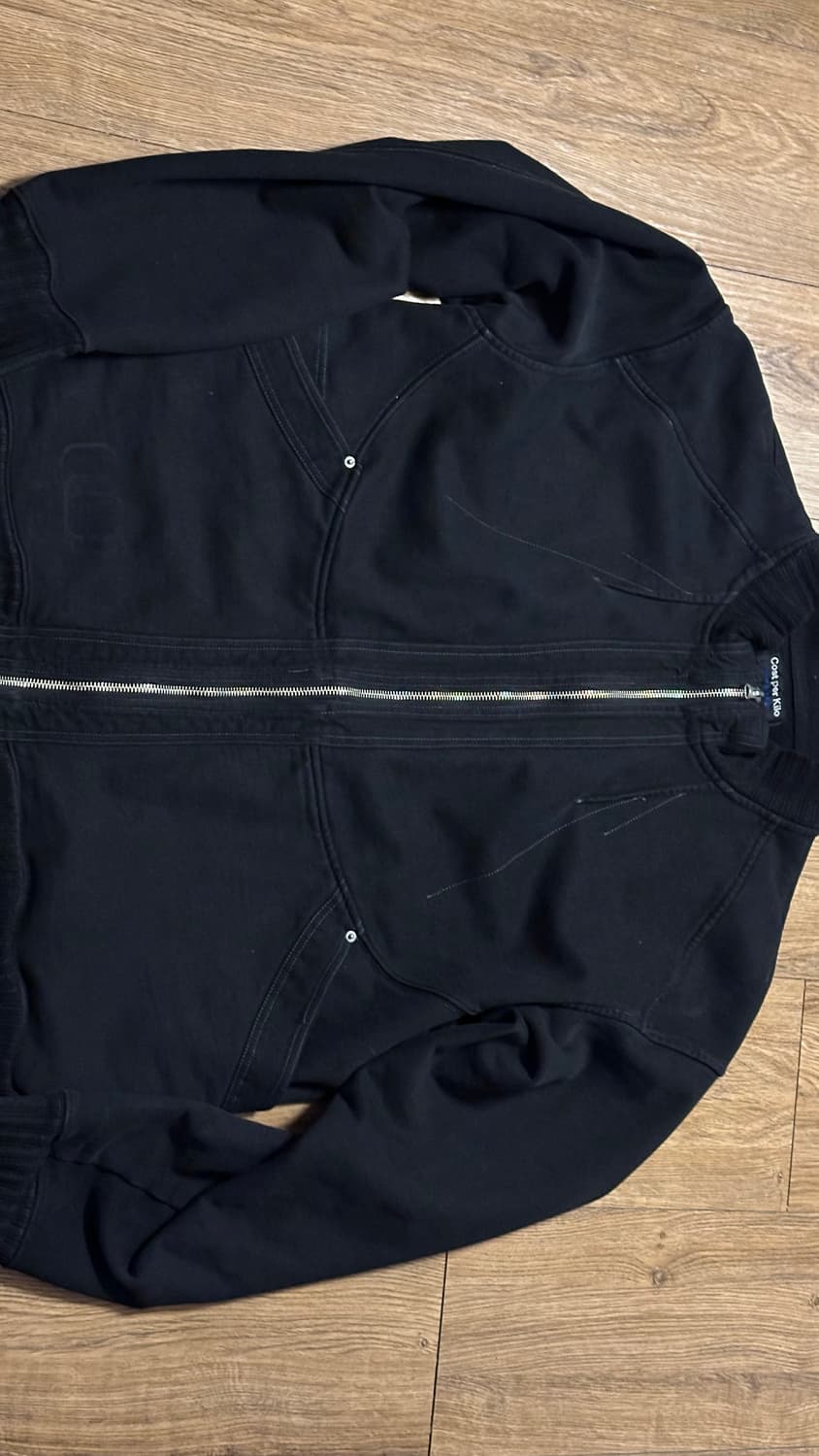 코스트퍼킬로 오버다이드 집업 자켓 블랙 xl 상품이미지2