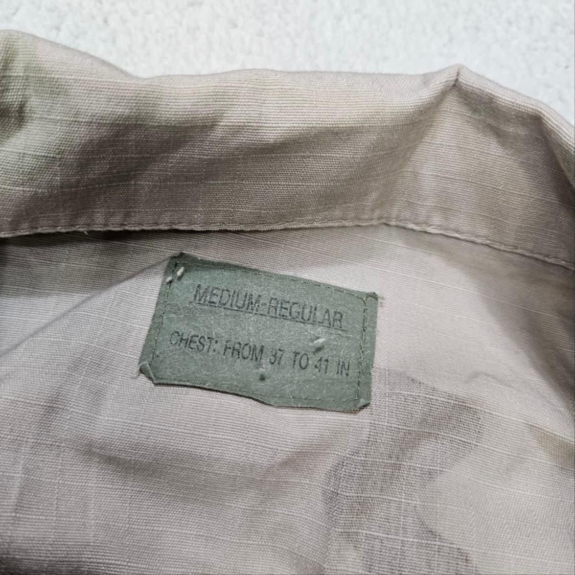 미군 데저트 카모 bdu 자켓 M/R 상품이미지5