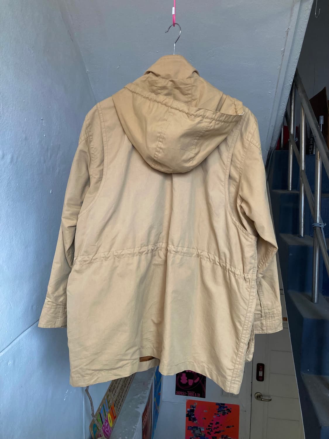 빈티지 야상 사파리 자켓 상품이미지6