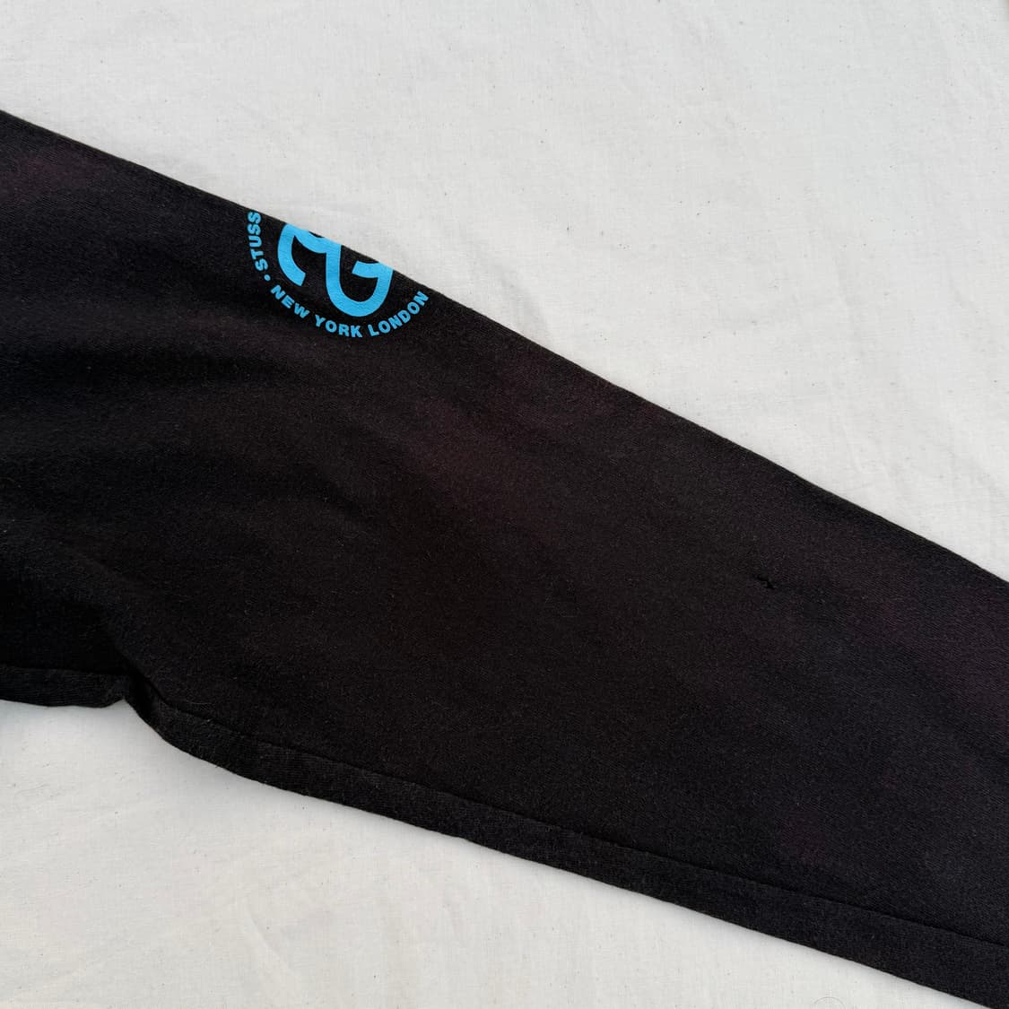 90s Stussy Made In USA 썬페이드 긴팔 티셔츠 긴팔티 상품이미지5