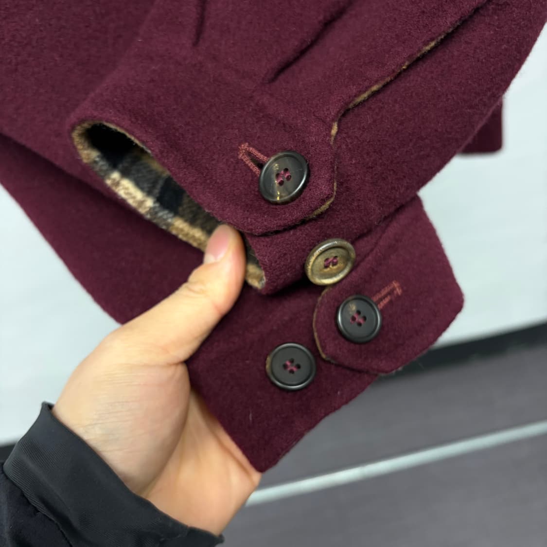 빈티지 라코스테 울 집업 상품이미지5