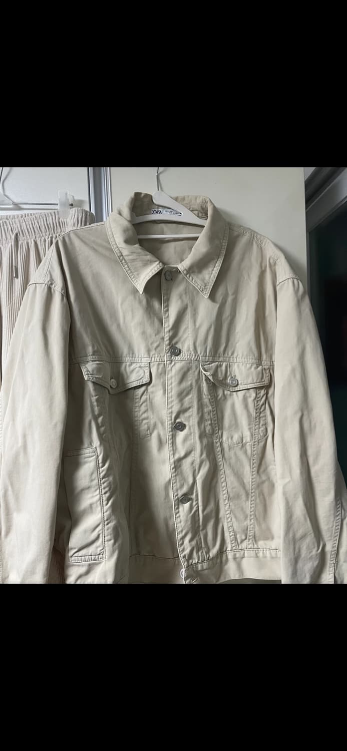 일본 구매판 ZARA 베이지 자켓 상품이미지2