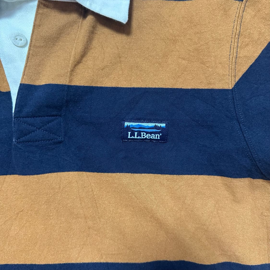 L.L.Bean 엘엘빈 스트라이프 럭비티 상품이미지2