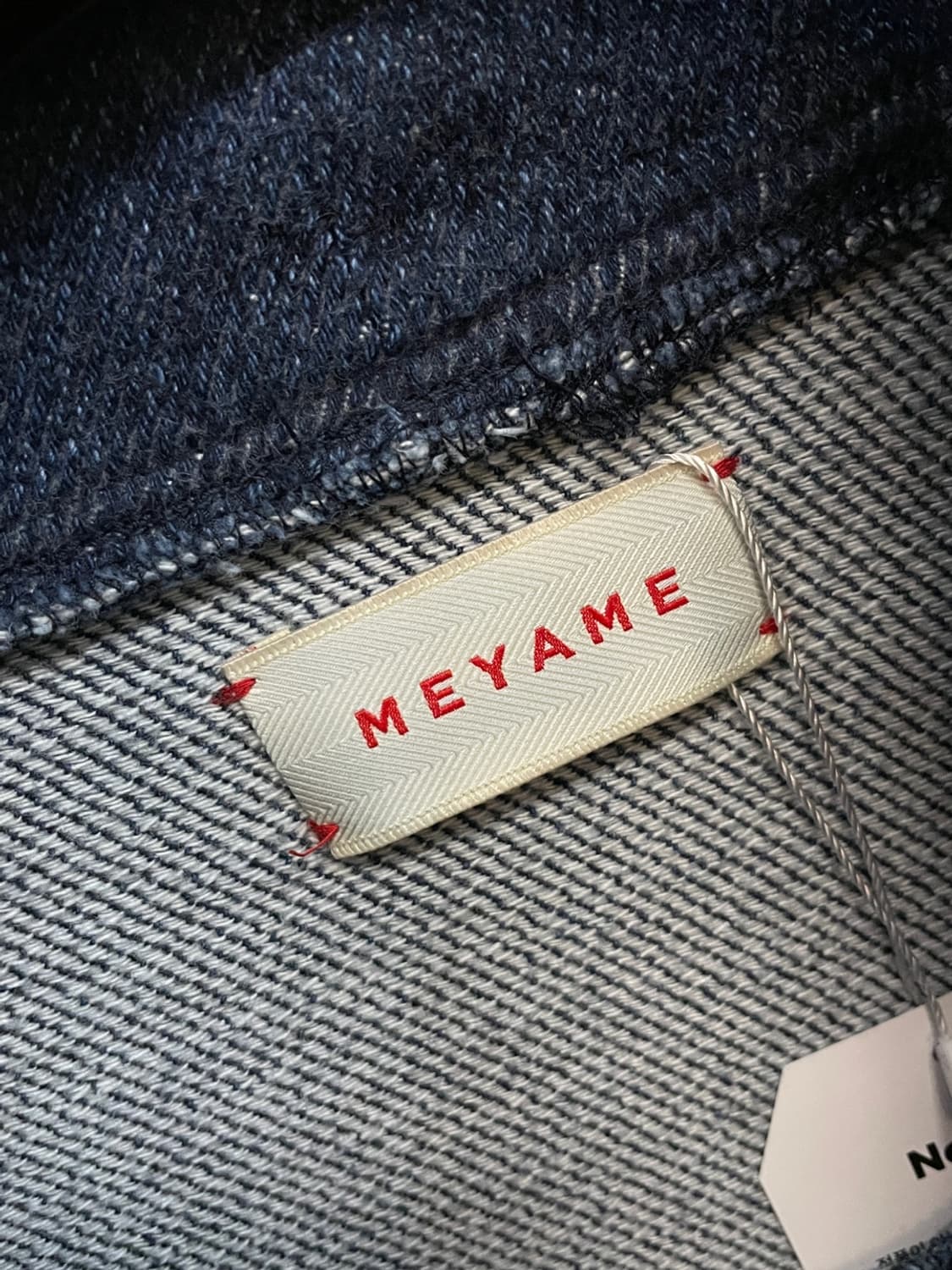 메야메 Meyame 데님 풀오버 맨투맨 상품이미지6