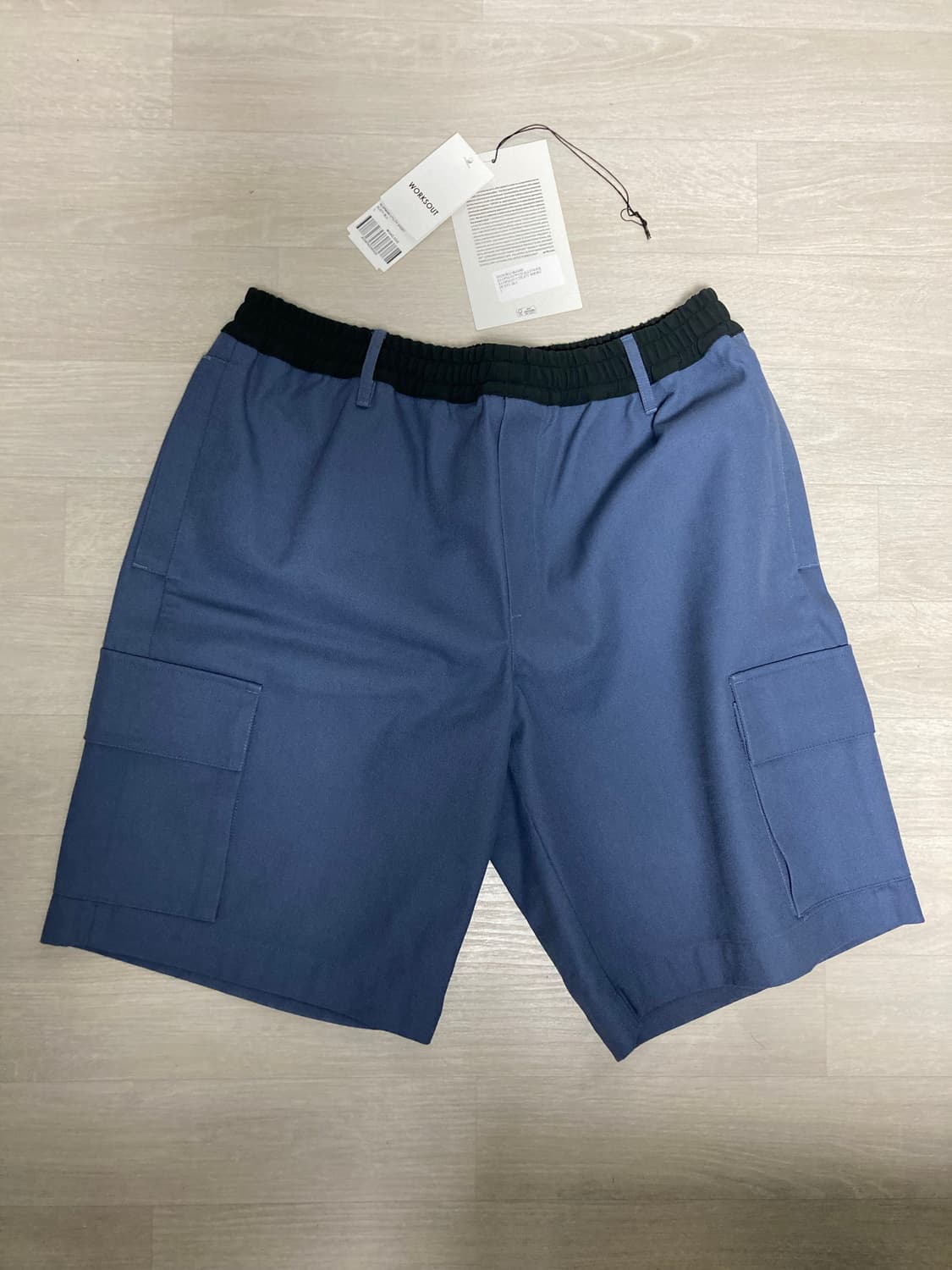 GR10K KLOPMAN UTILITY SHORT DUSTY BLUE L 상품이미지2
